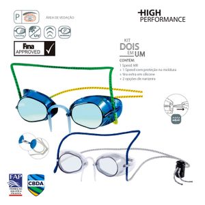 Competition Pack - AZUL ESPELHADO