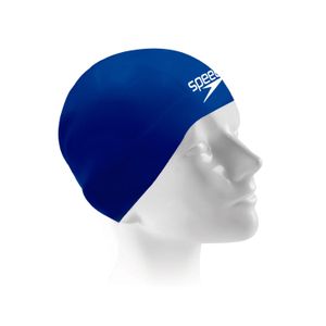 Touca de natação competitiva  em silicone Fastshark - AZUL NEON