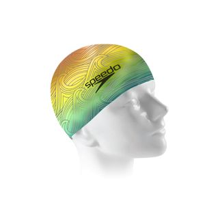 Touca de Natação em Silicone Speerit Cap - SUN COLORS