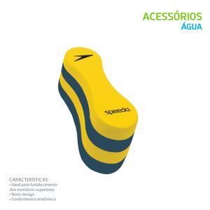 Flutuador para treino de natação - Boia Classic Pullbuoy - AZUL PETROLEO