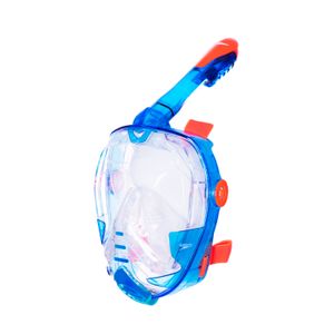 Máscara e Snorkel Full Face Pro - AZUL TRANSLUCIDO