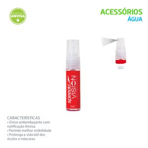 Líquido Antiembaçante para Óculos de Natação Speedo Vision - UNICA