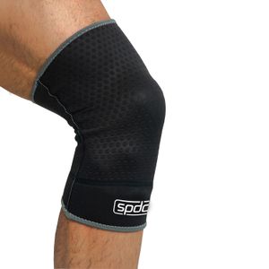Proteção esportiva joelheira Premium Unitário - PRETO