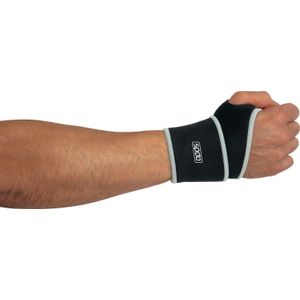 Proteção esportiva munhequeira Classic Unitário - PRETO
