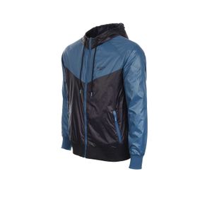 Jaqueta Tricolor Masculina - AZUL