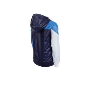 Jaqueta Tricolor Feminina - AZUL