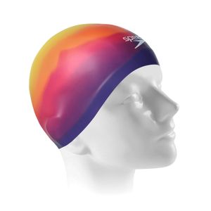 Touca de natação cabelos volumosos de silicone Ladies Cap - HOLI PINK