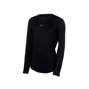 Camiseta Manga Longa proteção UV50 Feminina - PRETO