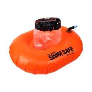 Boia de flutuação 3 em 1 para mar e represa com bolso - Swim Safe - LARANJA NEON