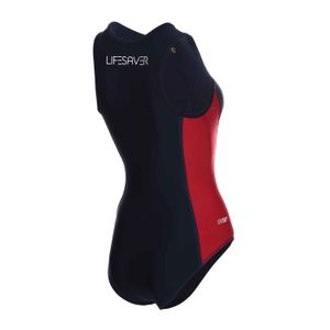 Maiô Nadador Life Saver 2 - CHIC RED AZUL MARINHO