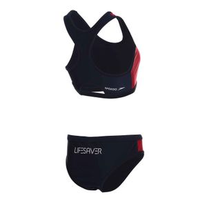 Biquíni Racer Open Life Saver 2 - CHIC RED AZUL MARINHO