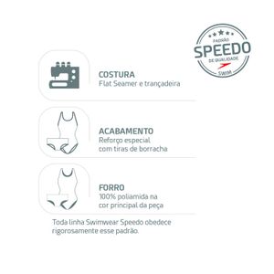 Maiô Acqua Basic Inf. Speedo - PRETO