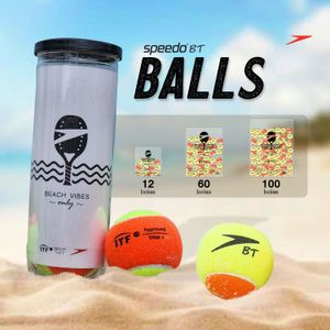 kit com 12 bolas de Beach Tennis SppedoBT - YELLOW
