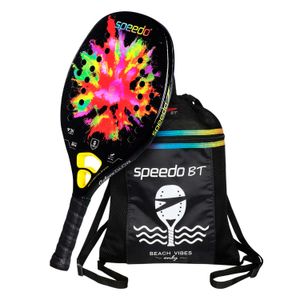 Raquete de Beach Tennis 3K Colors Glow + Beach Bag - COLORS