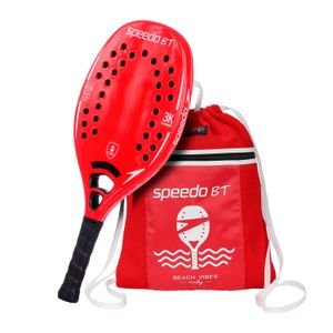 Raquete Red Beach Tennis 3K + Beach Bag - RED