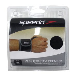 Proteção esportiva munhequeira Premium Unitário - PRETO