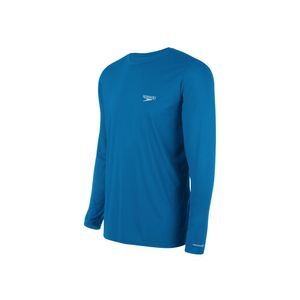 Camiseta Manga Longa proteção UV50 Masculina - AZUL ASTRAL