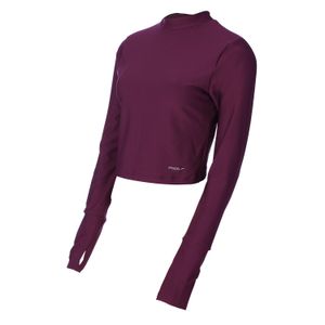 Blusa Cropped Manga Longa Harmony - MALBEC