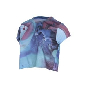 Camiseta Feminina Cropped Energy - AZUL ENERGY