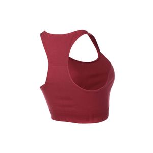Top duplo nadador com bojo - VERMELHO CINZA