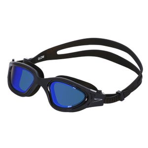 Óculos de natação Glow - BLACK GOLD REVO BLUE