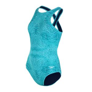 Maiô Engana Mamãe Estampa de Escama - AQUA MARINE