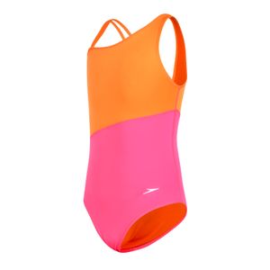 Maiô Body Assimétrico Juvenil - LARANJA SHOCK