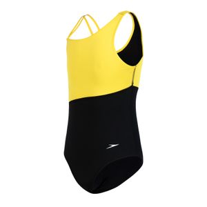 Maiô Body Assimétrico Juvenil - AMARELO PRETO