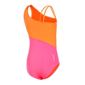 Maiô Body Assimétrico Juvenil - LARANJA SHOCK