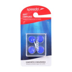 Protetor De Ouvido Para Natação Moldável Em Silicone - AZUL