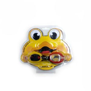Óculos de natação infantil  Quick Jr II - MESCLA VERMELHO CRISTAL