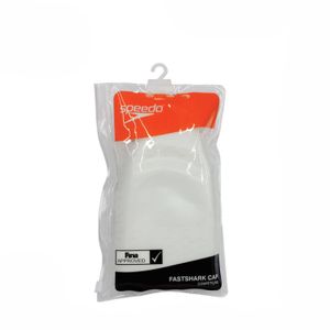 Touca de natação competitiva  em silicone Fastshark - AZUL NEON