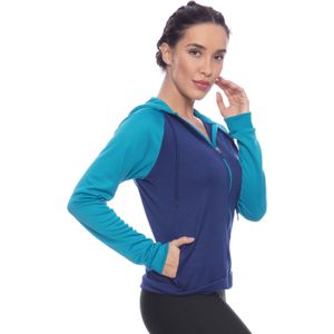 Jaqueta Feminina Raglan Energy - ECLIPSE AZUL ENERGY