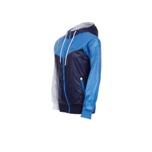 Jaqueta Tricolor Feminina - AZUL