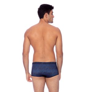 Sunga Tradicional Deep Map - PRETO