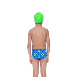 Sunga Infantil Tradicional Tigger Under the Sea - TIGRE AZUL COBALTO