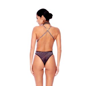 Maiô High Speed New Cross Slim Way - PRETO