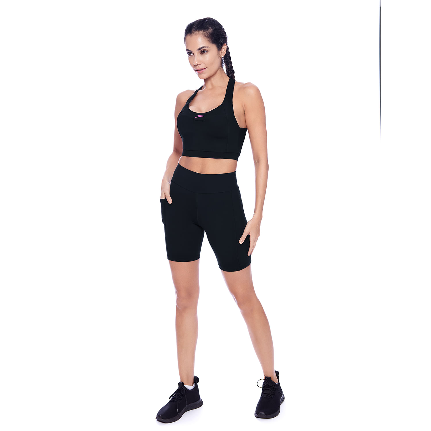 Shorts Speed Running - PRETO - imagem 1