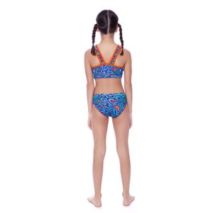 Biquini Cropped Infantil Little Hearts - ROXO