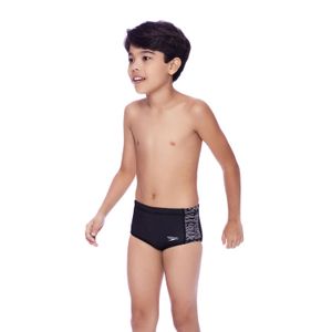 Sunga Infantil Tradicional Scrawl Tiger - TIGRE PRETO