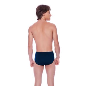 Sunga Junior Tradicional Color Block - MARINHO ACQUA