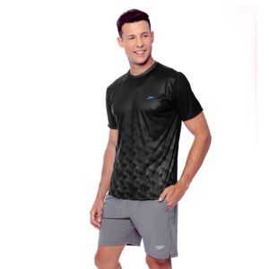 Camiseta Mosaico Degrade - PRETO