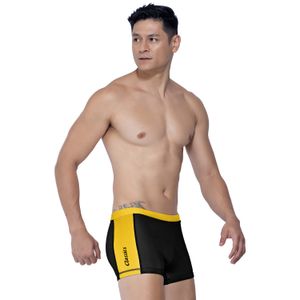 Sunga Masculina Boxer Classics - AMARELO PRETO