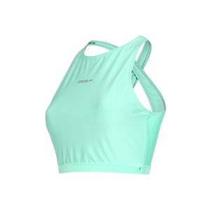 Top para atividade físicas alongado Harmony - VERDE AGUA