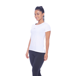 Camiseta Feminina Interlock Basic - BRANCO