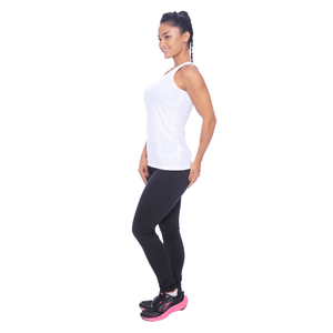 Regata Alongada Interlock - BRANCO