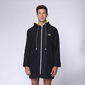 Roupão De Natação Adulto New Malta - PRETO AMARELO NEON