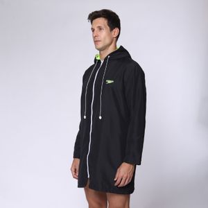 Roupão De Natação Adulto New Malta - PRETO AMARELO NEON