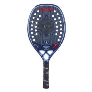 Raquete Beach Tennis Blue Unique Kevlar + Beach Bag - CARBONO BLUE