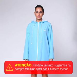 Roupão De Natação Adulto New Malta - AZUL CLARO
